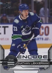 2024-25 Upper Deck Encore Jonathan Lekkerimaki #E-13 card