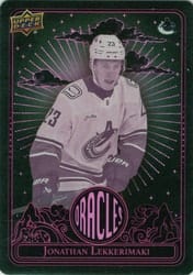 2024-25 Upper Deck Oracles Jonathan Lekkerimaki #O-41 card