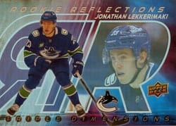 2024-25 Upper Deck Rookie Reflections Jonathan Lekkerimaki #RR-18 card