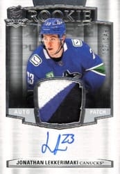 2024-25 Upper Deck The Cup Base Set Jonathan Lekkerimaki #190 card