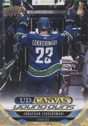 2024-25 Upper Deck UD Canvas Jonathan Lekkerimaki #C364 card