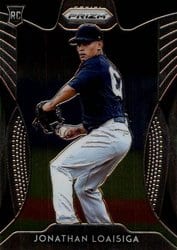 2019 Panini Prizm Base Set Jonathan Loaisiga #188 card