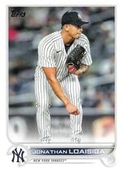 2022 Topps Update Base Set Jonathan Loaisiga #US56 card