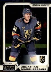 2018-19 O-Pee-Chee Platinum Base Set Jonathan Marchessault #137 card