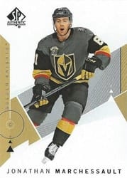 2018-19 SP Authentic Base Set Jonathan Marchessault #52 card
