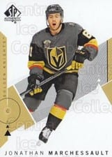 2018 SP Authentic Jonathan Marchessault Limited Red #52 card