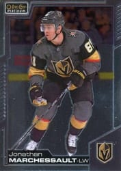2020-21 O-Pee-Chee Platinum Base Set Jonathan Marchessault #60 card