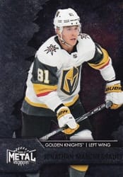 2020-21 SkyBox Metal Universe Base Set Jonathan Marchessault #43 card