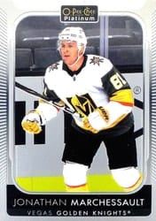 2021-22 O-Pee-Chee Platinum Base Set Jonathan Marchessault #185 card