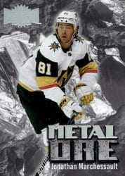 2022-23 SkyBox Metal Universe Metal Ore Jonathan Marchessault #MO-5 card