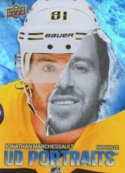 2025-26 Upper Deck UD Portraits Jonathan Marchessault #P-8 card