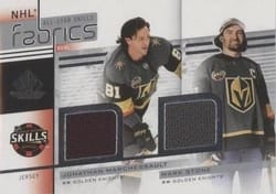 2022-23 SP Game Used 2022 NHL All-Star Game Jersey Duals Jonathan Marchessault/Mark Stone #AS2-19 card