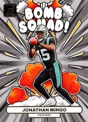 2023 Donruss Bomb Squad Jonathan Mingo #BS-14 card