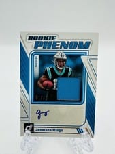 2023 Donruss Rookie Phenom Jersey Autographs Jonathan Mingo #RPJA-JMIN card