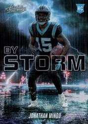2023 Panini Absolute By Storm Jonathan Mingo #BST-17 card