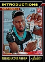 2023 Panini Absolute Introductions Jonathan Mingo #5 card