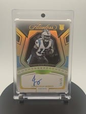 2023 Panini Flawless Rookie Shadow Signatures Jonathan Mingo #14 card