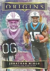 2023 Panini Origins Original Gridiron Jonathan Mingo #14 card