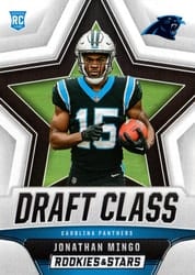 2023 Panini Rookies & Stars Draft Class Jonathan Mingo #DC-11 card