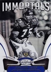 2018 Panini Certified Base Set Jonathan Ogden #120 card