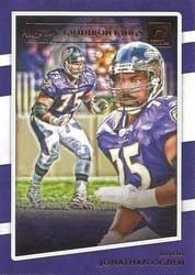 2020 Donruss All-Time Gridiron Kings Jonathan Ogden #ATGK-JO card
