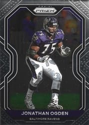 2020 Panini Prizm Base Set Jonathan Ogden #45 card