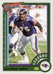 2022 Panini Classics Base Set Jonathan Ogden #138 card
