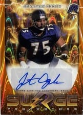 2024 Topps Resurgence Surge Protectors Signatures Jonathan Ogden #SPS-JO card