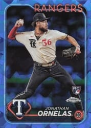 2024 Topps Chrome Sapphire Edition Base Set Jonathan Ornelas #575 card