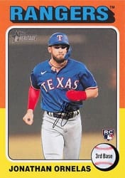 2024 Topps Heritage Base Set Jonathan Ornelas #421 card