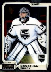 2018-19 O-Pee-Chee Platinum Base Set Jonathan Quick #25 card