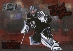 2022-23 SkyBox Metal Universe Flash the Glove Jonathan Quick #FL-29 card