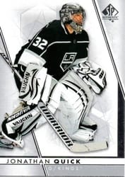 2022-23 SP Authentic Base Set Jonathan Quick #74 card