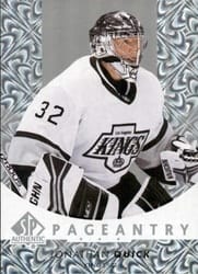 2022-23 SP Authentic Pageantry Jonathan Quick #P-17 card