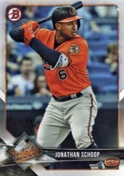 2018 Bowman Base Set Jonathan Schoop #95 card