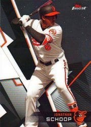 2018 Finest Base Set Jonathan Schoop #109 card