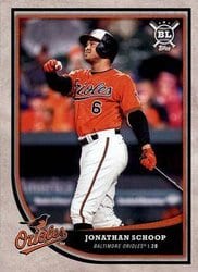 2018 Topps Big League Base Set Jonathan Schoop #81 card