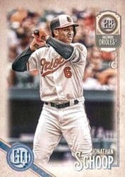 2018 Topps Gypsy Queen Base Set Jonathan Schoop #97 card