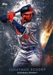 2018 Topps Inception Base Set Jonathan Schoop #31 card