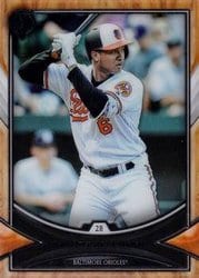 2018 Topps Tribute Base Set Jonathan Schoop #16 card