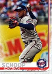 2019 Topps Update Base Set Jonathan Schoop #US79 card