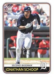 2020 Topps Big League Base Set Jonathan Schoop #7 card