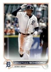 2022 Topps Mini Base Set Jonathan Schoop #493 card