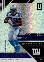 2018 Panini Unparalleled Base Set Jonathan Stewart #141 card