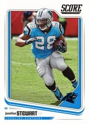 2018 Score Base Set Jonathan Stewart #46 card
