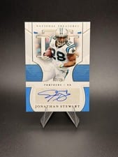 2020 Panini National Treasures Signatures Jonathan Stewart #S-JST card