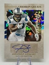 2023 Donruss Gridiron Greats Autographs Jonathan Stewart #GG67 card