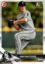 2018 Bowman Draft Base Set Jonathan Stiever #BD-27 card