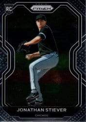 2021 Panini Prizm Base Set Jonathan Stiever #68 card