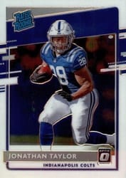 2020 Donruss Optic Base Set Jonathan Taylor #167 card